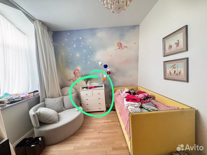 Комод белый детский