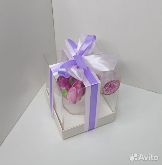 Тюльпаны зефирные-комплименты,ручная работа