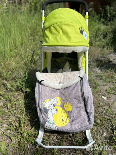 Коляска санки nika disney baby 2