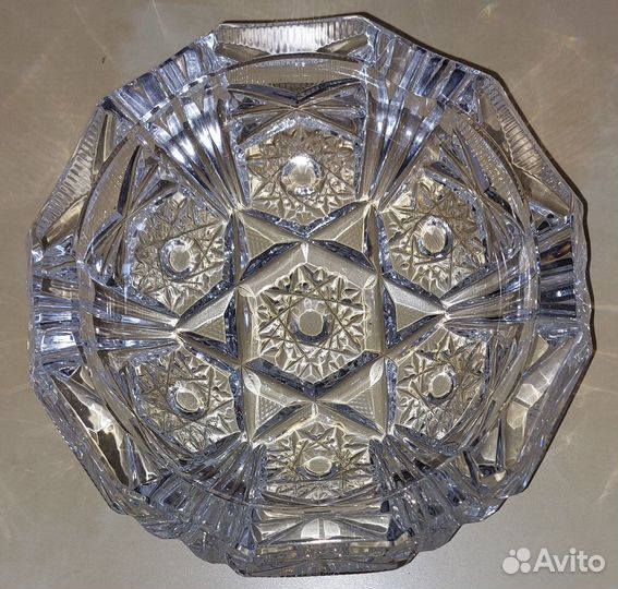 Пепельница хрустальная СССР