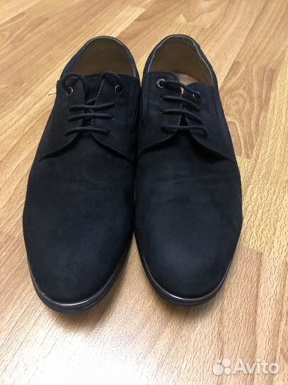 Обувь мужская замша