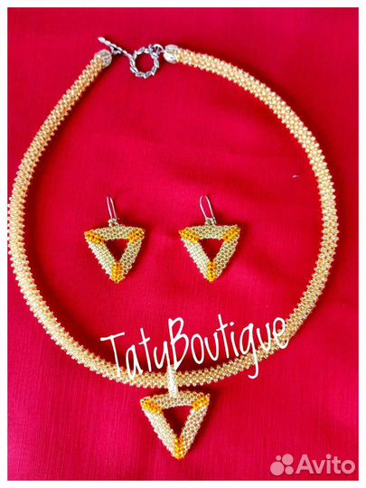 Подвеска и Брелок из бисера и бусин