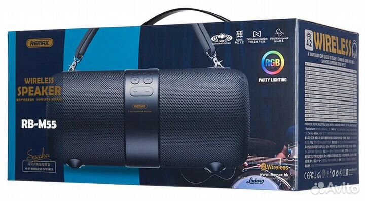 Портативная колонка Remax RB-M55