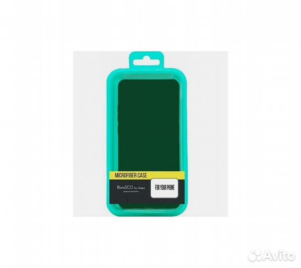 Чехол-накладка для Xiaomi Redmi 12C зеленый опал