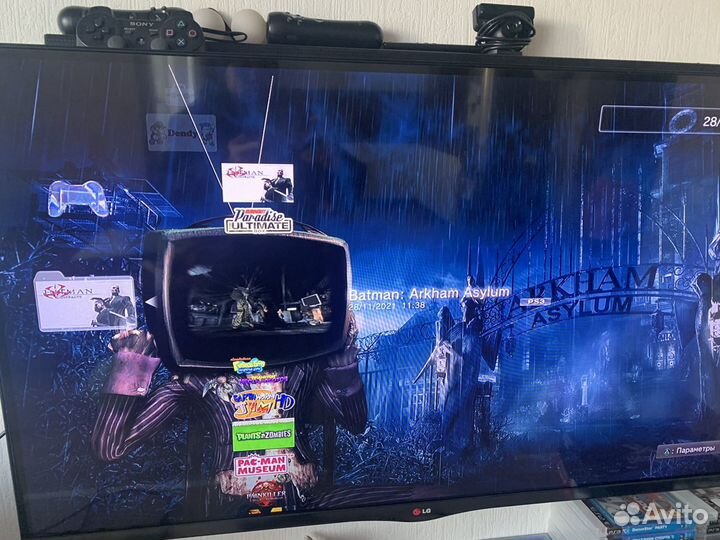 Sony ps3, 500gb, 45 игр, 2 джойстика