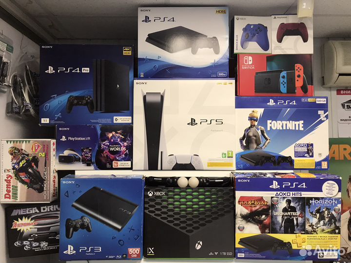 Приставки/ps4/ps5/ps3/Xbox/psp/магазин Аладдин