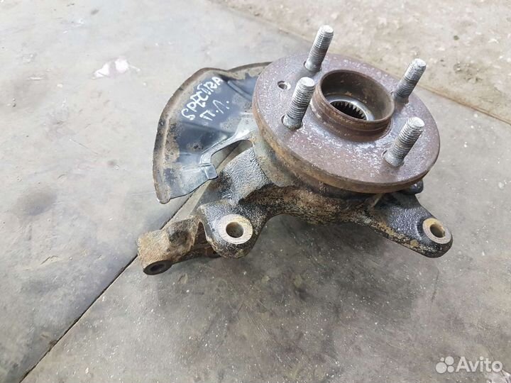 Кулак поворотный kia spectra