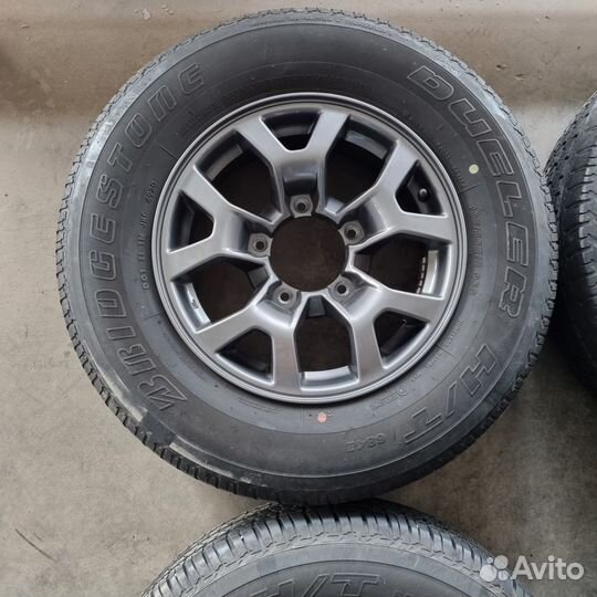 R15 Bridgestone Dueler H/T 195/80, PCD 5x139.7 DIA 108.1