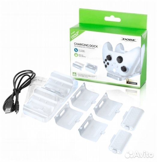 Док станция + аккумуляторы xbox one / series s x