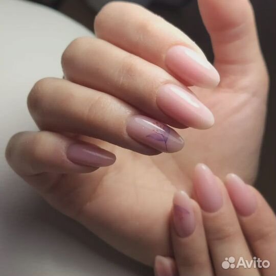 Маникюр, гель-лак, наращивание, укрепление гелем