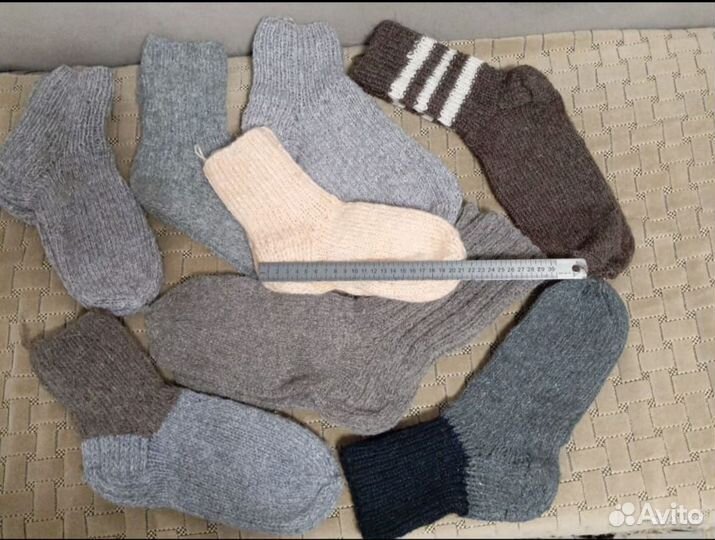 Шерстяные носки