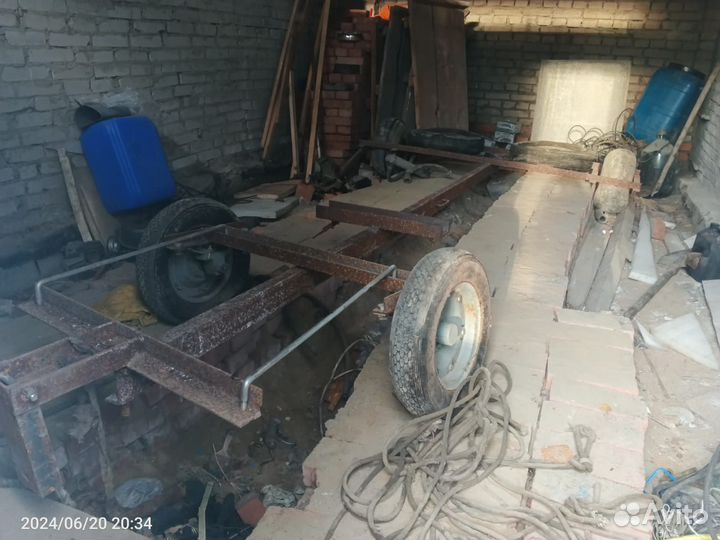 Телега для лодки