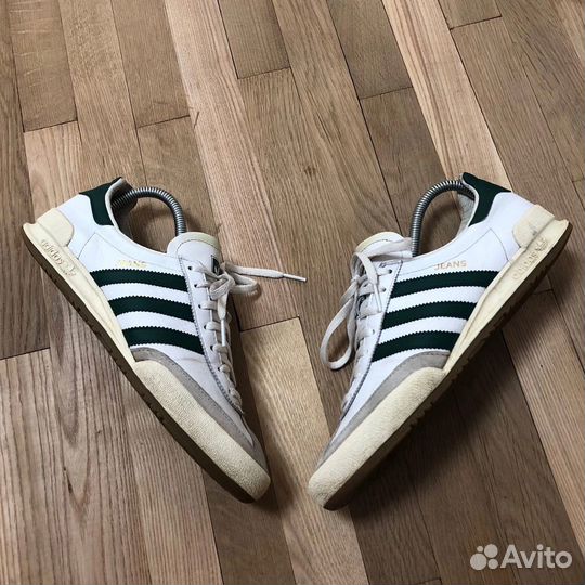 Кожаные кеды кроссовки Adidas Jeans 40.5 оригинал