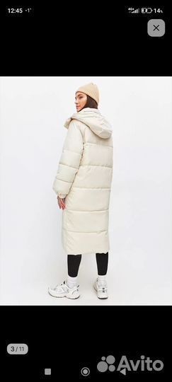 Пуховик женский длинный 42 44 46