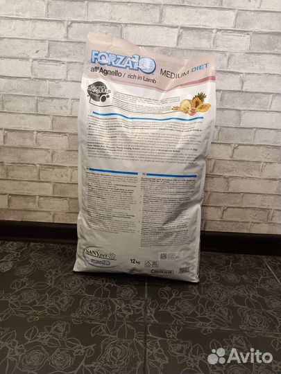 Корм для собак Forza 10 Medium Diet Ягненок 12 кг