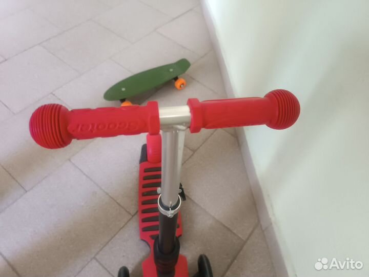 Самокат детский трехколесный