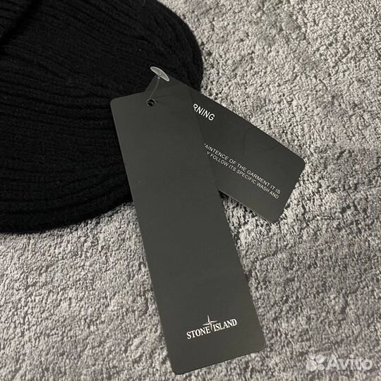 Шапка бини мужская carhartt stone island