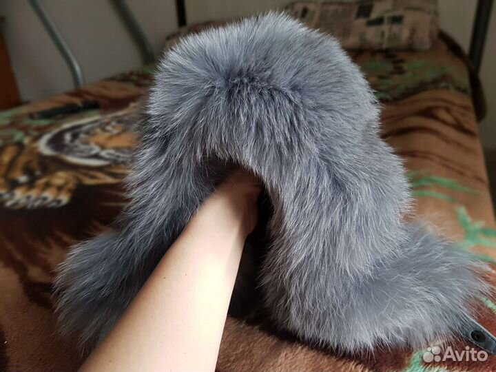 Шапка ушанка женская