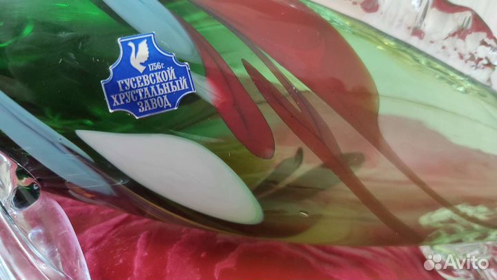 Рыбка цветное стекло гхз