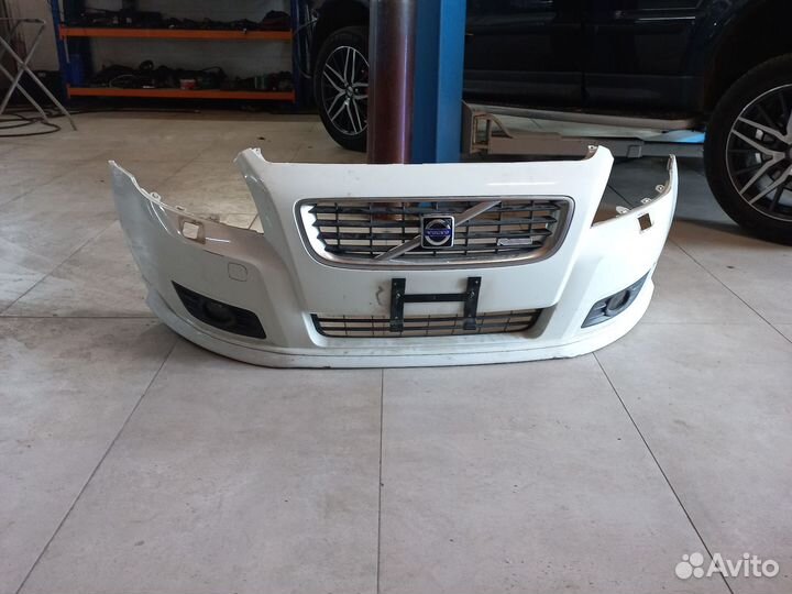 Бампер передний для Volvo V50,S40 рестайлинг