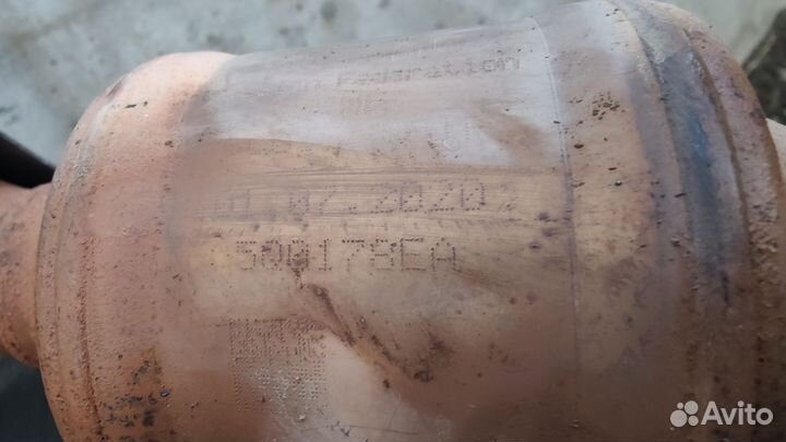 Катализатор polo лифтбек и седан рестайлинг