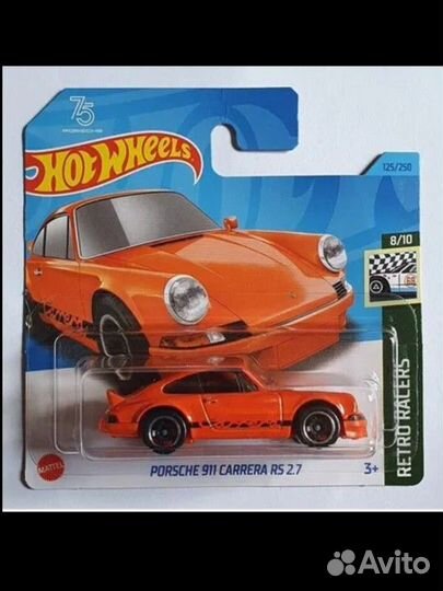 Hot wheels porsche 911 carrera rs 2.7