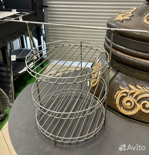 Этажерка для тандыра (Усиленная, с бортиками)