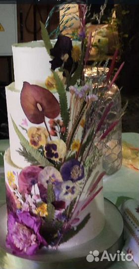 Декор из сухоцветов