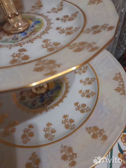 Ваза для фруктов форфор чехия