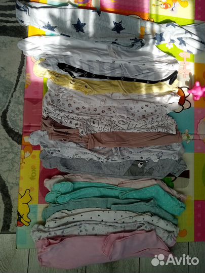 Вещи пакетом для девочки 0 до 3-х месяцев