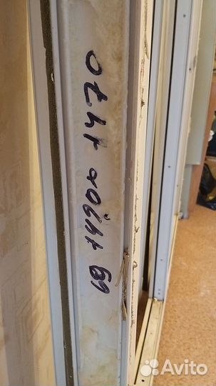 Окно пластиковое б/у