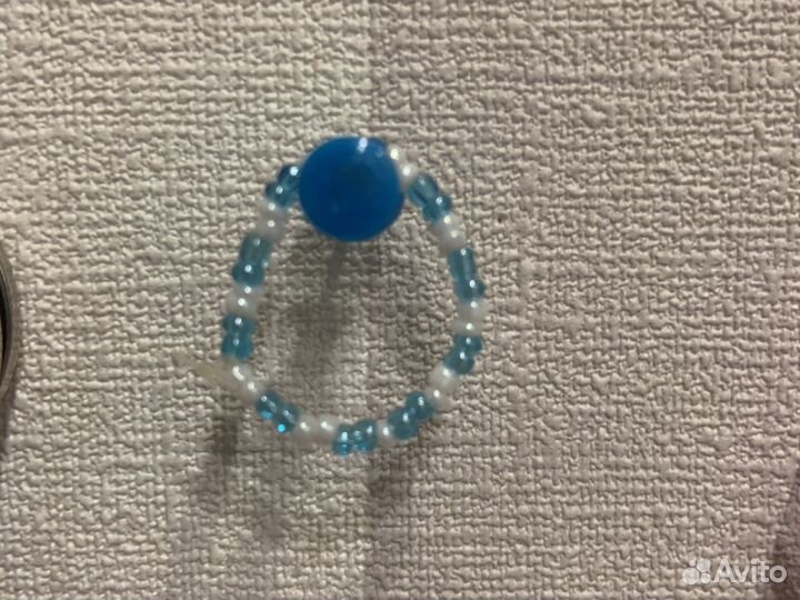 Кольцо из бисера