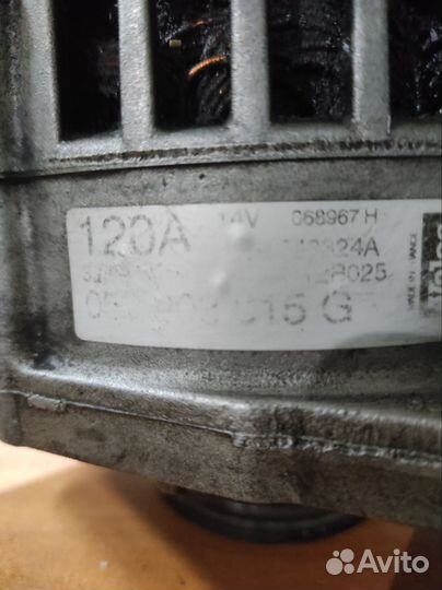 Генератор Audi A6 c5 2.5 tdi