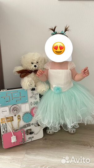 Платье для девочки 86 92