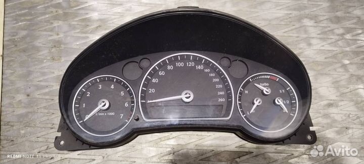 Панель приборов (щиток) Saab 9-3 2 YS3F 2006