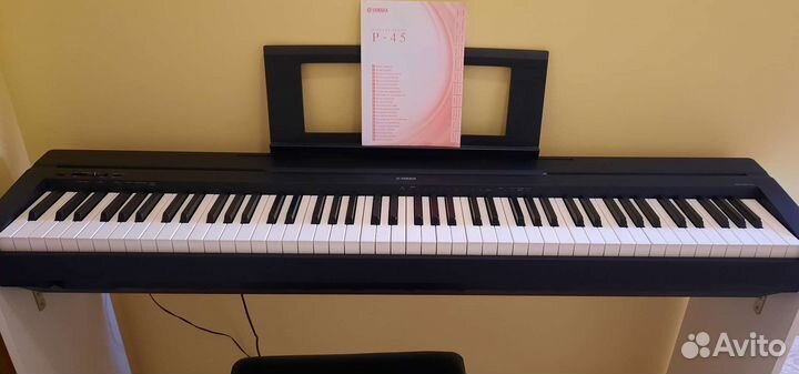 Цифровое пианино yamaha p 45b
