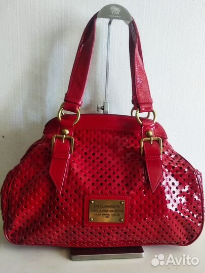 Сумка лаковая Dolce & Gabana винтаж