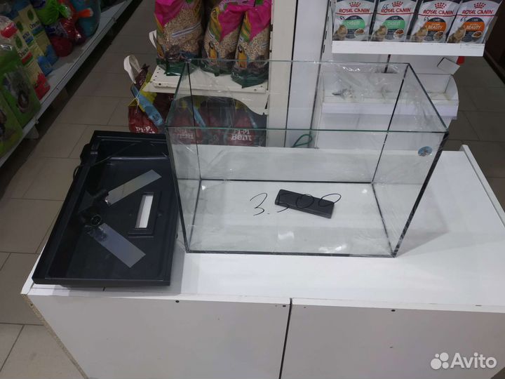 Аквариум с крышкой 50л