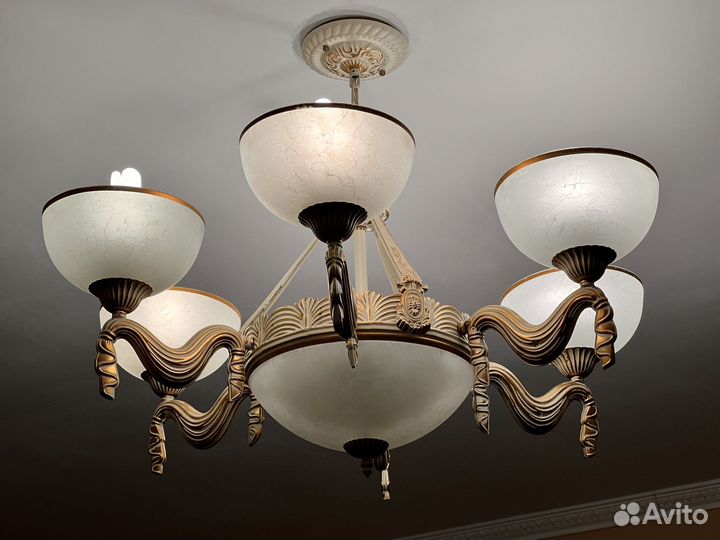 Люстра италия бу
