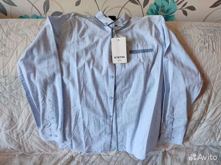 Рубашки школьные, новые, р. 146