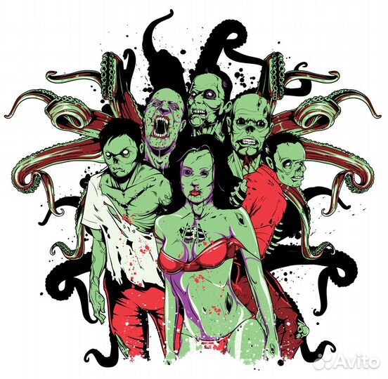 Макеты/Шаблоны для печати на футболках и кружках