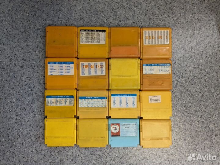 Картриджи Dendy из 90х TV game