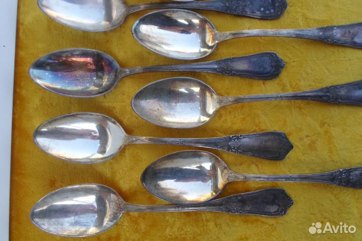 Ложки столовые мельхиор СССР