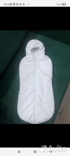 Зимний конверт в коляску