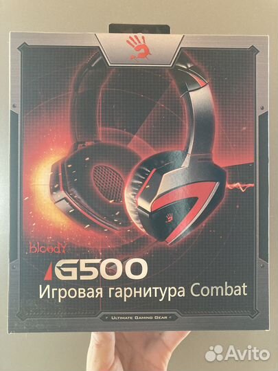 Гарнитура A4Tech Bloody G500