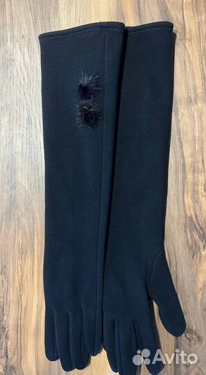 Перчатки женские длинные