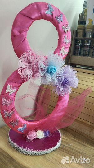 Поделка в сад и школу к 8 марта