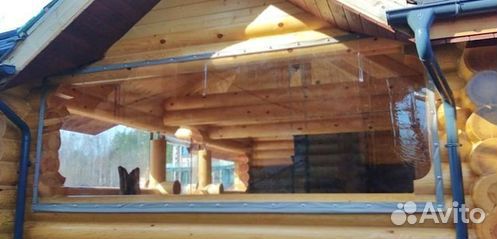 Мягкие окна для беседки