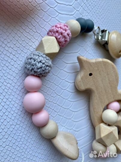 Грызунок-прорезыватель держатель для пустышки