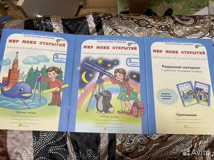 Рабочая тетрадь 3 класс Мир моих открытий